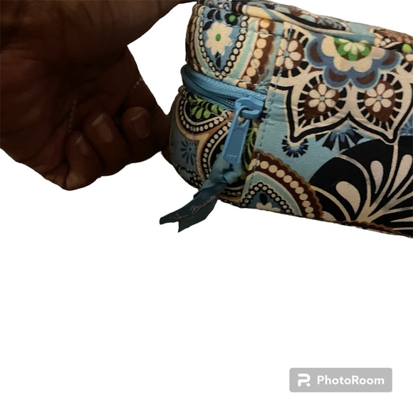 3/$10 Vera Bradley Jewelry Box Bali Blue! GUC! - Picture 4 of 8